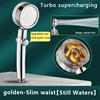 1PC Turbocharged Shower Head Handheld High Pressure Shower Head Enhanced Water Leakage and Anti Drop Household Shower Head 4