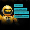 Kids Smart Early Education RC Robot 2.4Ghz Gesture Sensing Recording Repeating Smart Programming Remote Control Electric Robot 5