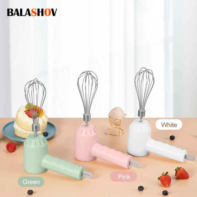 Household hand-held electric whisk, 5-speed adjustable speed, high-power  whisk and flour cream mixer Stainless Steel whisk - AliExpress