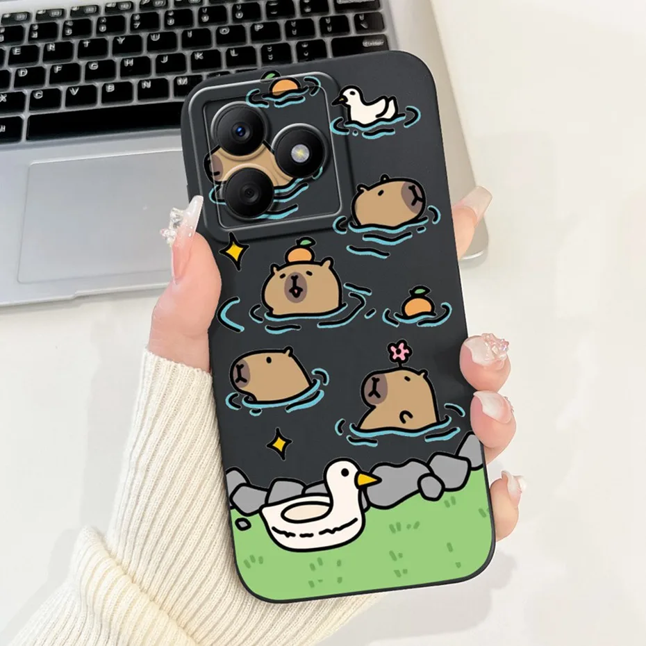 Lens Protective Phone Case - Soft Silicone Jelly Design