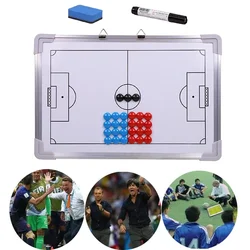 Soccer Tactical Board Magnetic Judge Board  Aluminum Alloy Football Coach Teaching Strategy Board Soccer Traning  Accessories