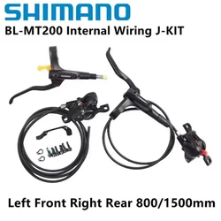 Shimano MT200 Hydraulic Disc Brake Set for E - Bikes and Mountain Bikes (MT200 J - KIT)