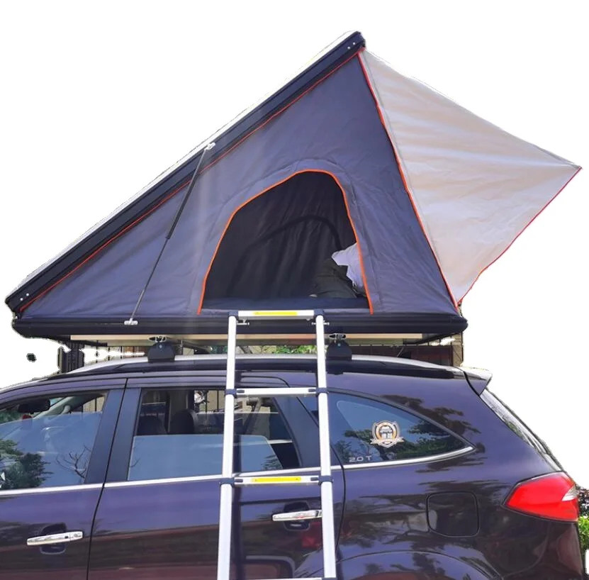 

High Quality Offroad Triangle Aluminum Hard Shell Roof Top Car Tent Rooftop Tent for Camping