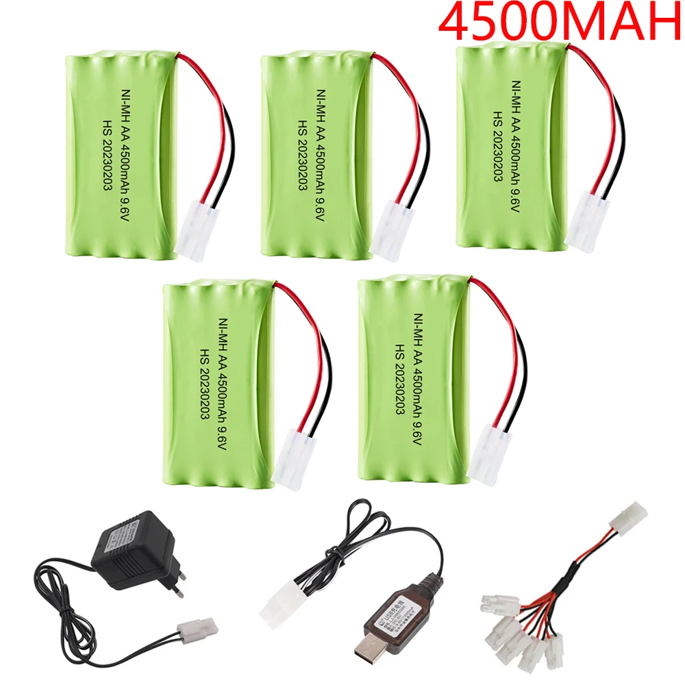 

Никель-металлогидридный аккумулятор 9,6 мАч с USB-зарядным устройством, 4500 в
