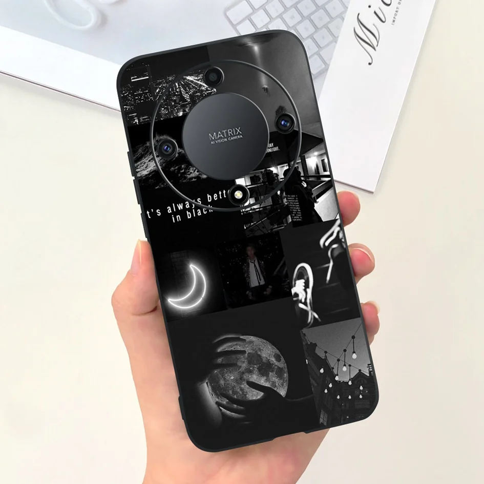 Lovely Cartoon Flower Slim Soft Silicone Phone Case Cover
