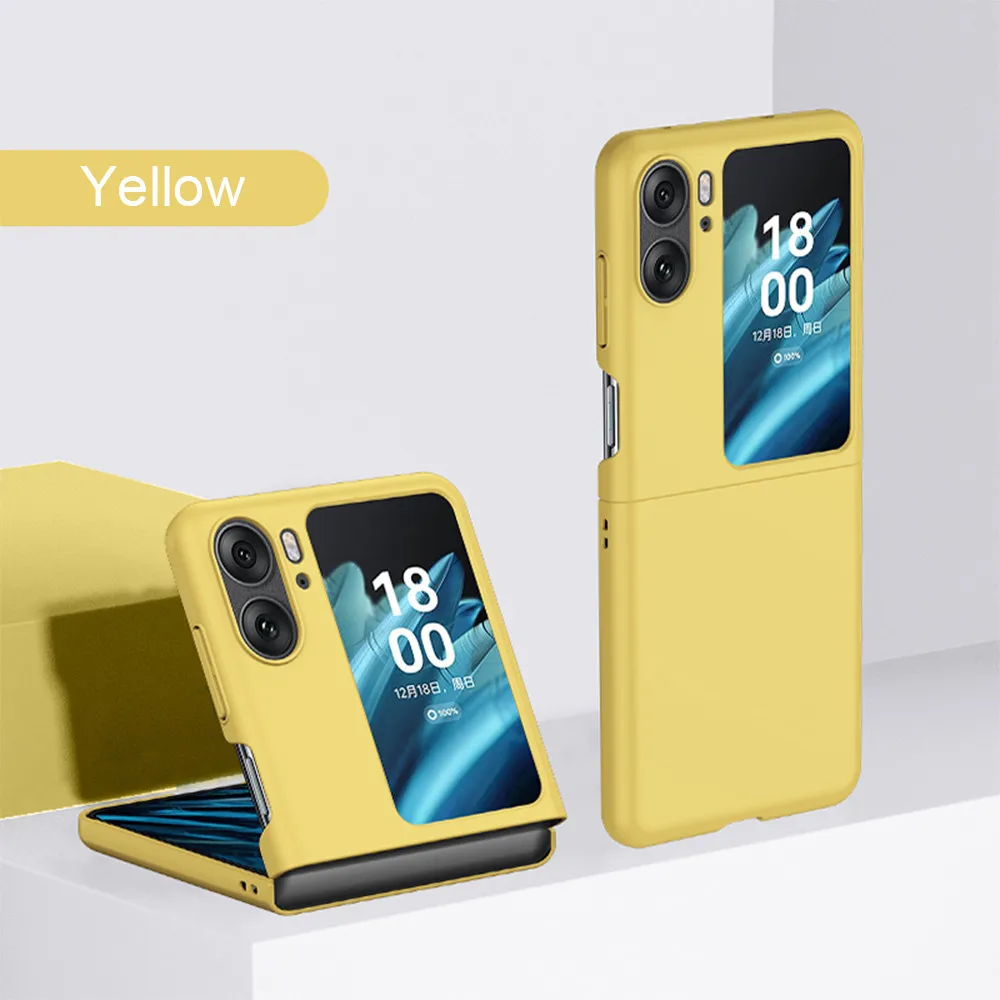 Candy Color Hard Slim Foldable Protective Case - Skin Feel Finish