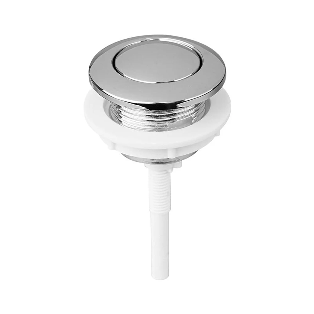 Description Picture 3 of itemUniversal 38mm Bathroom Toilet Push Button Single Flush Button Toilet Water Tank Button For Toilet Seat In Home/bathrooms/ Hotel