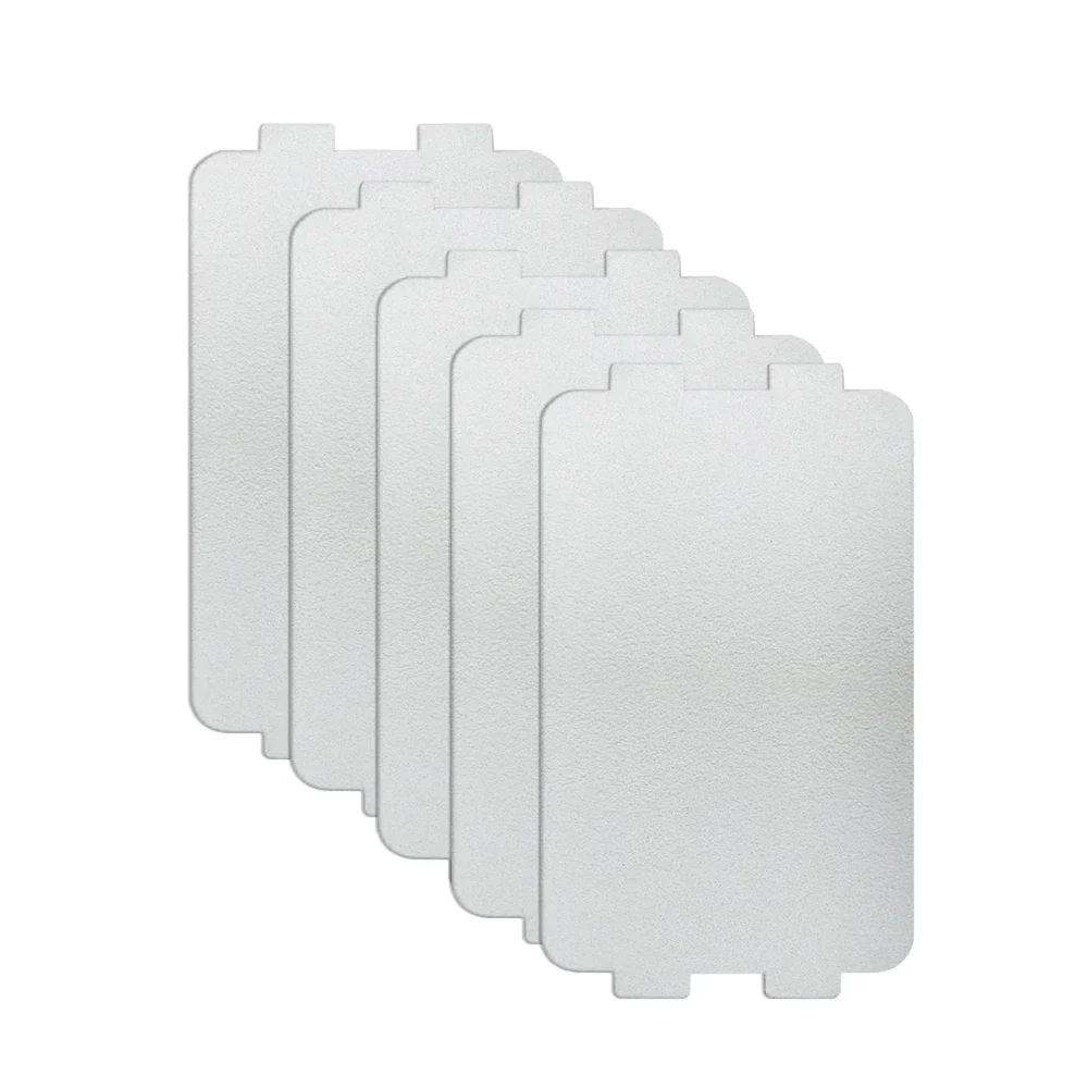 5pcs Thicker Spare Parts for Microwave Ovens Mica Microwave 10.7*6.4cm Mica Sheets for Midea Magnetron Cap Microwave Oven Plates 2pcs 15 12cm spare parts for microwave ovens mica microwave mica sheets for midea magnetron cap microwave oven plates