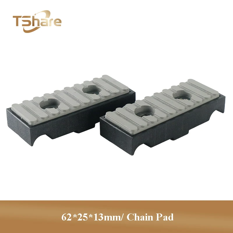 

10PCS CCE013-62X25X13mm Chain Pad Woodworking Machine Parts Conveyance Block for SCM Edge Banding Mahcine