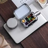 Mini Portable Paint Box Watercolor Paint Dispenser Set Travel Watercolour Paint Set 10/16 Grids Watercolor Palette Empty Box 3