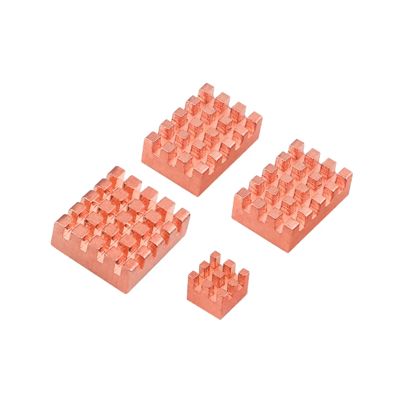 Raspberry Pi 5 Heat Sink Copper Aluminum Heatsinks Passive Cooling Pad with Self