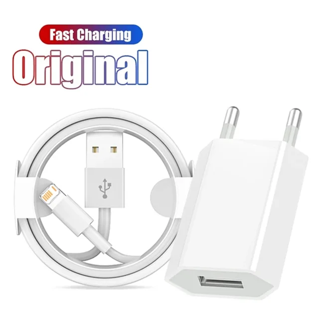 الأصلي الاتحاد الأوروبي شاحن كابل يو اس بي آيفون X XR XS 7 8 14 زائد 11 12 13 برو ماكس شحن سريع الحبل 1 متر 2 متر 3 متر USB كابل شحن البيانات