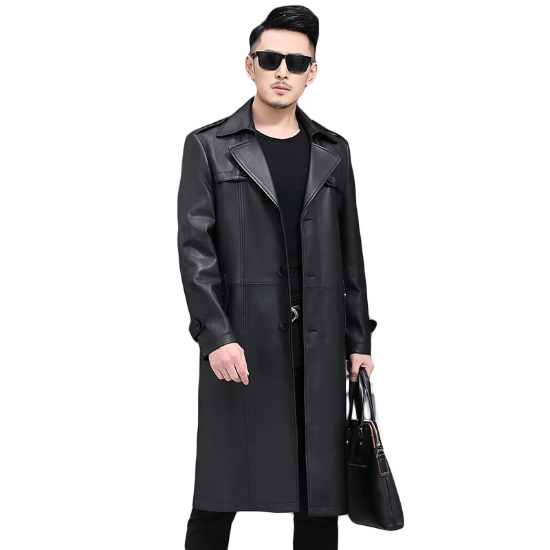 2022 Men Bense Genuine Leather & Faux Leather Mens Sheepskin Jacket Plus  Size Chaqueta Cuero Hombre Coat From Fried, $110.11