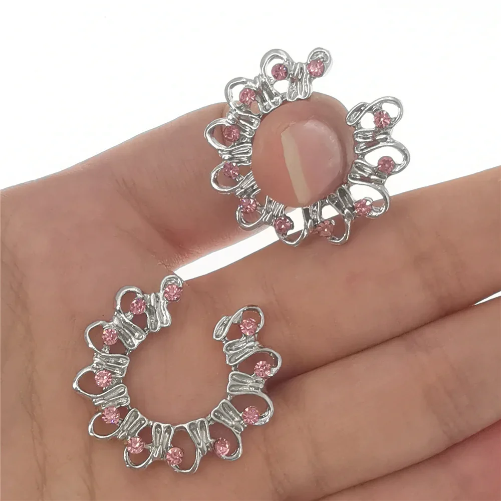 2pcs/1 Pair Nipple Ring Sex Toys for Couples Sex Shop Jewelry Breast Shield Cover Clamp Sexy Non Pierced Clip