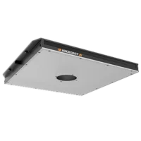 MV-LBES-H-150-150-W Flat lighting with hole，150x150，white