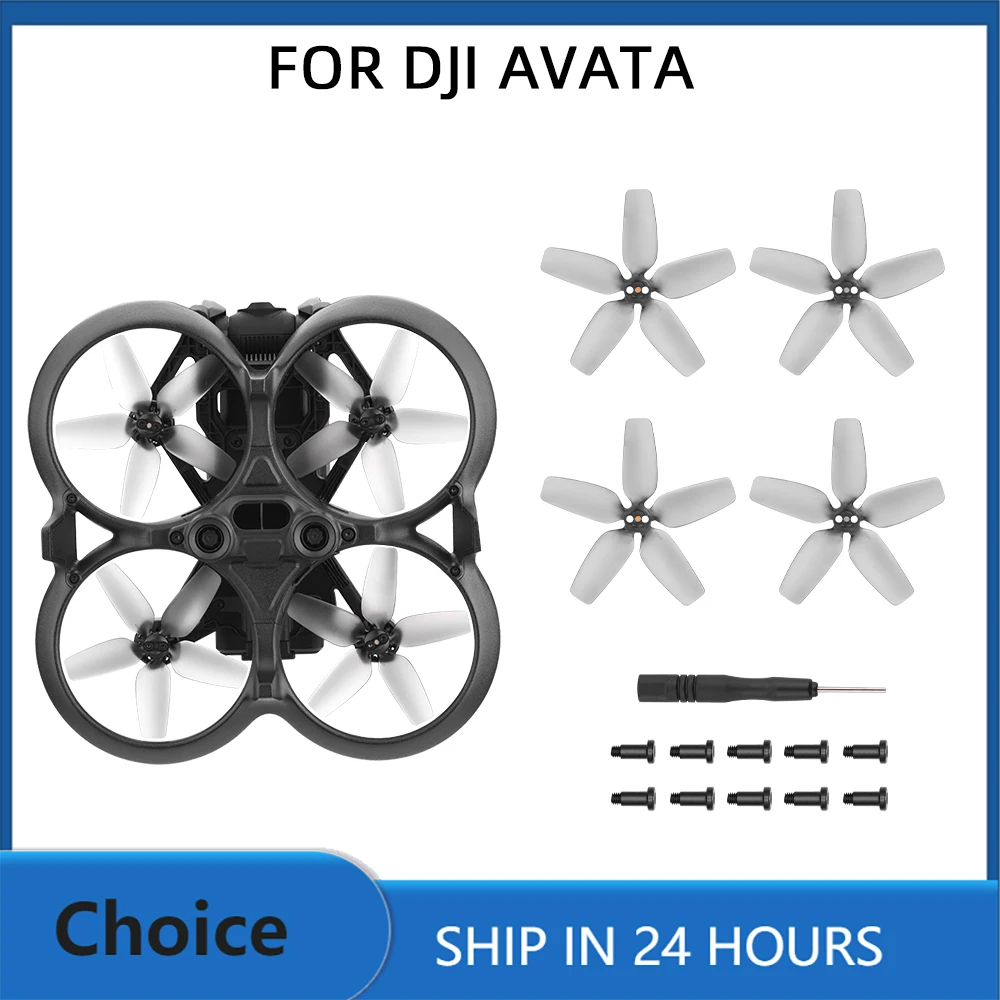 Propeller For DJI Avata Propellers Props Blade Replacement Light Weight Wing Fans for Avata Drone Accessories With Screw