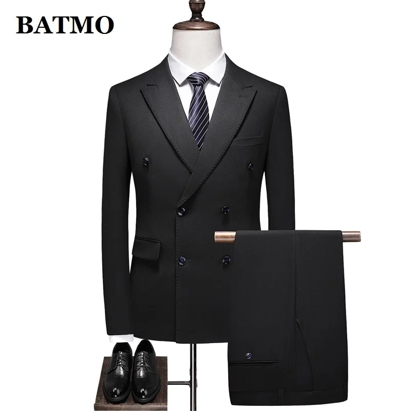 

2024 new arrival high quality double breasted suits men,male wedding dress,double slit 6030