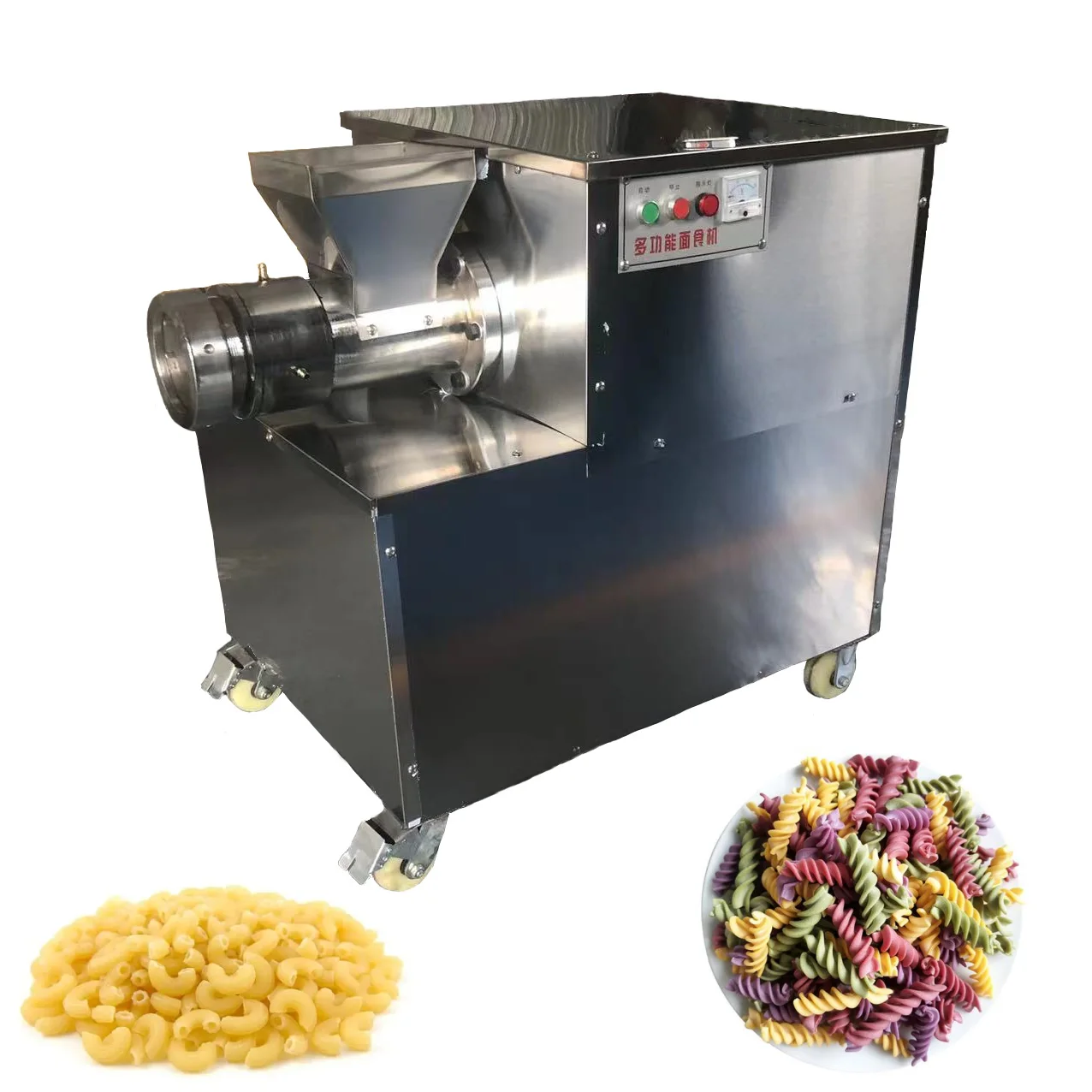 Pasta Production Line Macaroni Making Equipment Spaghetti Macaroni Maker Making Machine Hot Sale Italy Stainless Steel