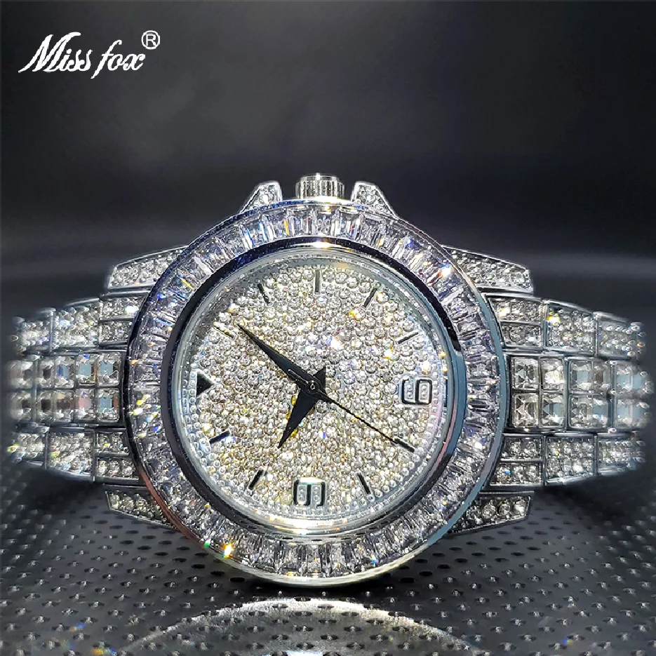 

Luxo Baguette Bezel Luxury Watches Men High Quality Jewelry Waterproof Quartz Watches for Lover Couple Trending Products 2021