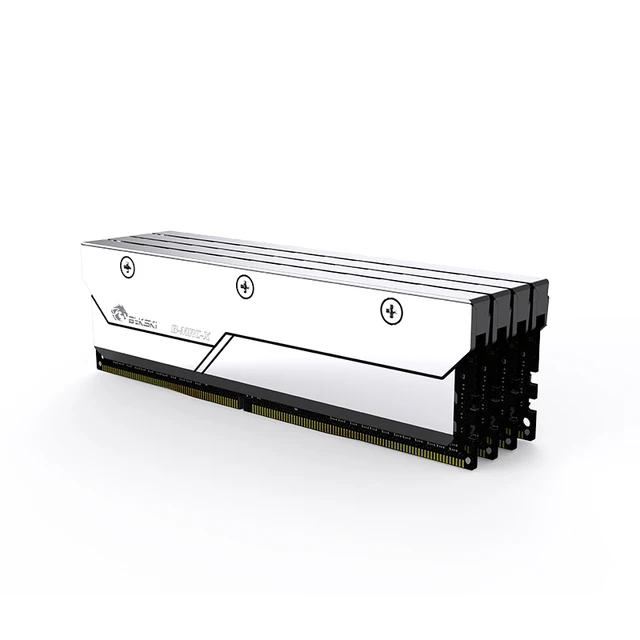 풀 레드 구리 방열 쿨러와 갑옷이 포함된 Bykski B-MRC-X DDR5 RAM 메모리 방열판