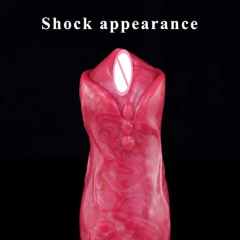 New Ejaculation Dog Dildo Anal Toys Squirting Animal Penis  Big Knot Anal Plug For Women Men Strong Sucker Masturbators Sex Shop 6