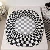 Fitted Sheet Queen Size Bedspread With Elastic Band Bed Sheet Black and White Color Mattress Cover High Quality Fit Sheet 3