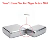100pcs/Lot 8mm & 9mm Stainless Steel Replacement Hinge Pins For Zippo Kerosene Lighter Out Case Link Repair Accessory Wholesale 6