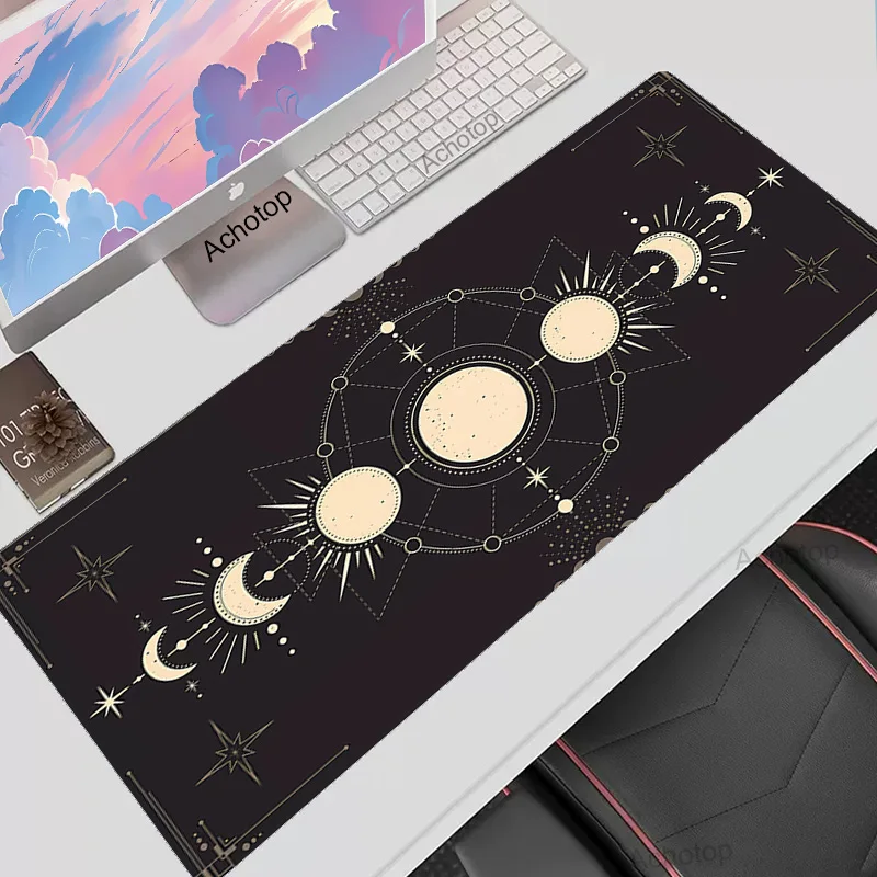 thumbnail image 1 of Alfombrilla de ratón Moon Space XXL, alfombrillas para escritorio de ordenador, arte africano, alfombrilla para teclado, alfombrilla de escritorio para ordenador portátil, alfombrilla de ratón de escr, 1 of 5