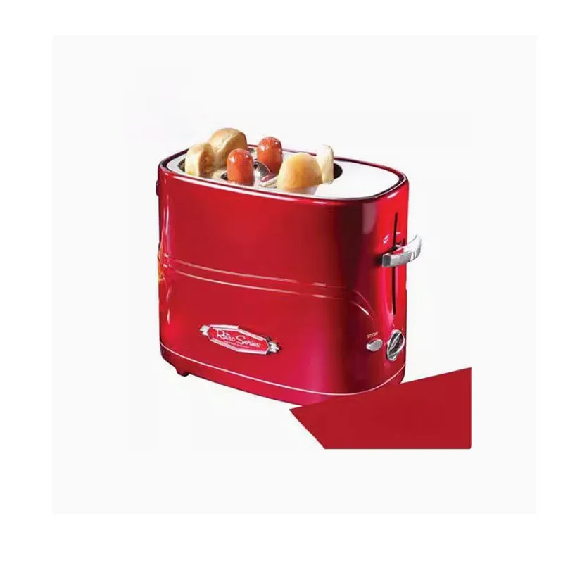Household Automatic Breakfast Making Machine American Mini Hot Dog Machine Bread/ Sausage Maker Toast Furnace