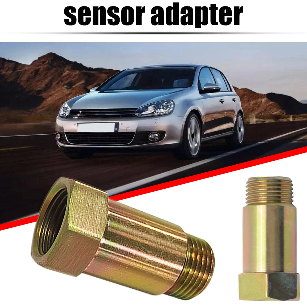 

High-grade Plating Zinc Steel 1Pcs M18x1.5 02 O2 Oxygen Sensor Extension Spacer Extender Sensor Adapter Universal Car Part