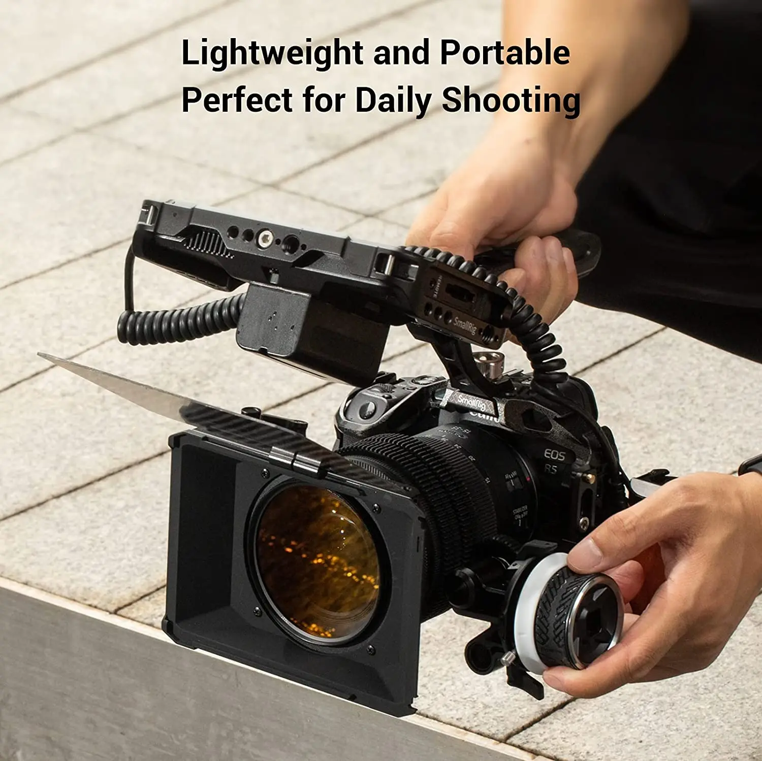 Mini Caixa Fosca Smallrig para Câmeras Dslr sem Espelho Compatível com 52 mm 55 mm 58 mm 62 mm 67 mm 72 mm 77 mm 82 mm 86 mm 3196 - Image 5