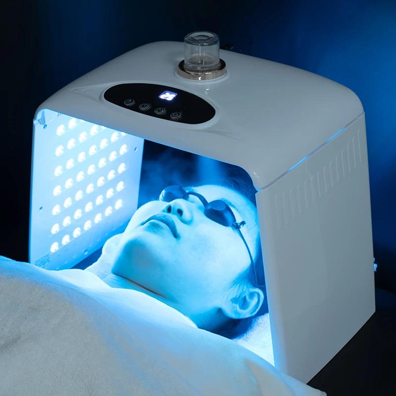 

Professional Nano Spray LED Light 7 Color PDT Skin Rejuvenation Moisturizing Spray Skin Care Face Body Mask Machine Salon Home