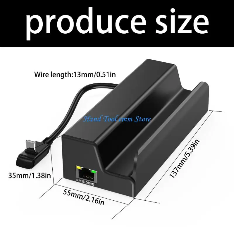 비디오 출력 금속 구조를 갖춘 H37F Type C USB 게임 시스템 확장 유닛