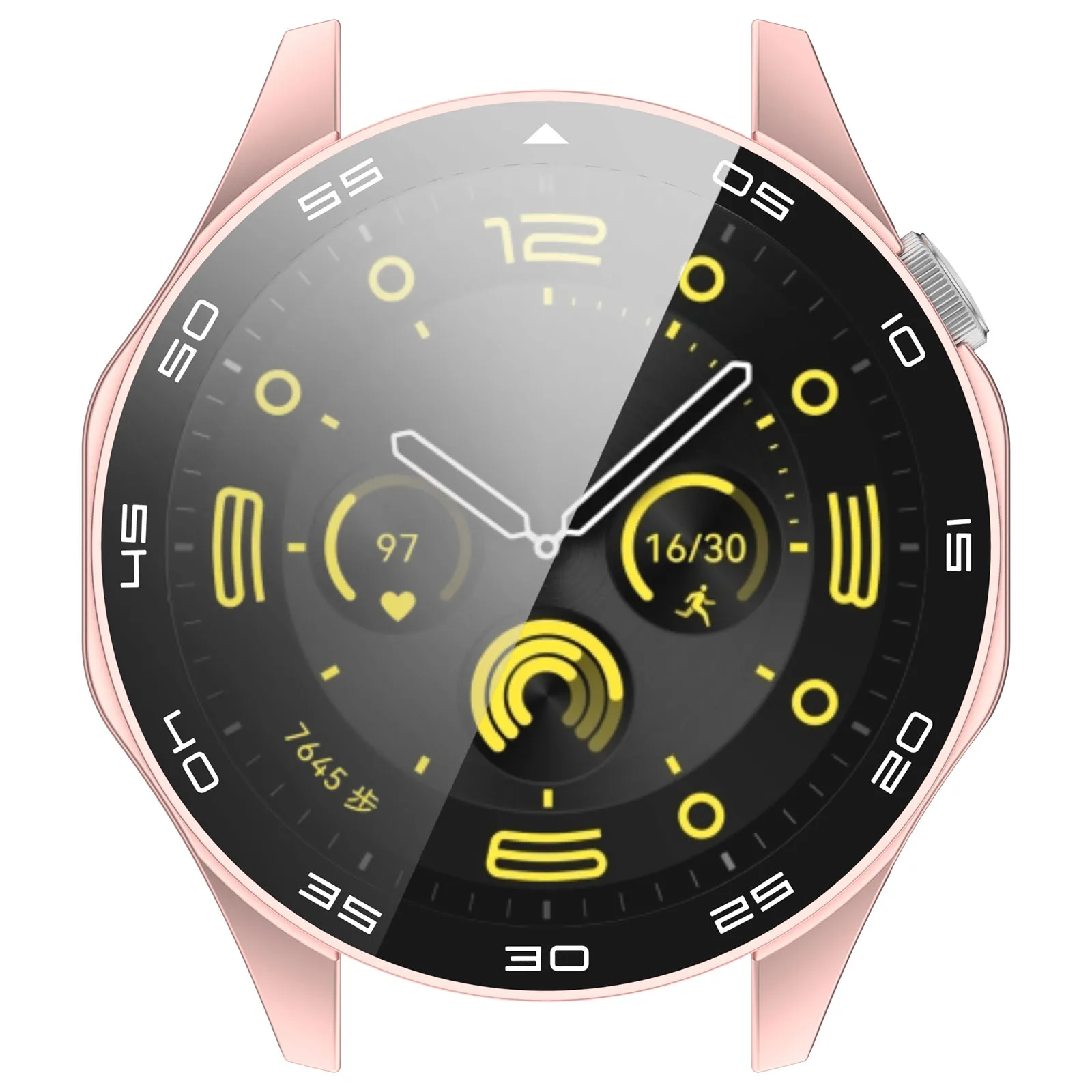 2-in-1 Protective Case watch screen protector case watch protective case watch case watch protective cover watch screen protector watch accessories For Huawei Watch GT4 46mm With Screen Tempered Glass Protector Watch Protection Cover With Film