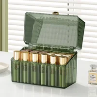Luxurious 18 Grid Lipstick Box Makeup Organizer Storage Box Lipstick Nail Polish Organizer Display Holder Cosmetic Organizer Box 1