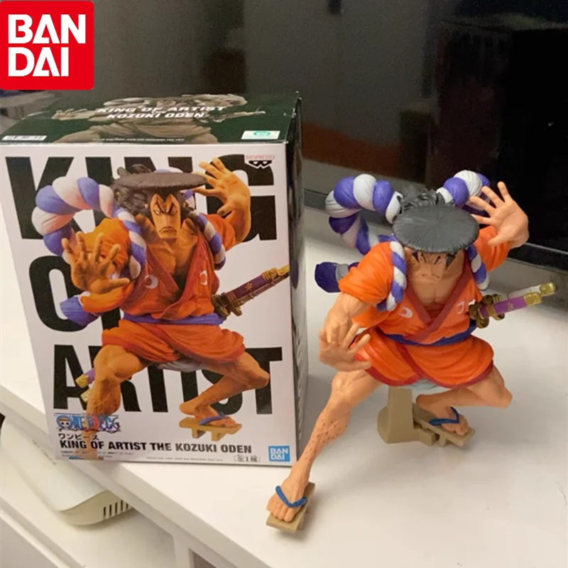 

Bandai Glazovin Original One Piece Genuine Japanese Bp Koa Wanno Country Kozuki Oden The King Of Artist Pvc Anime Collect Gifts