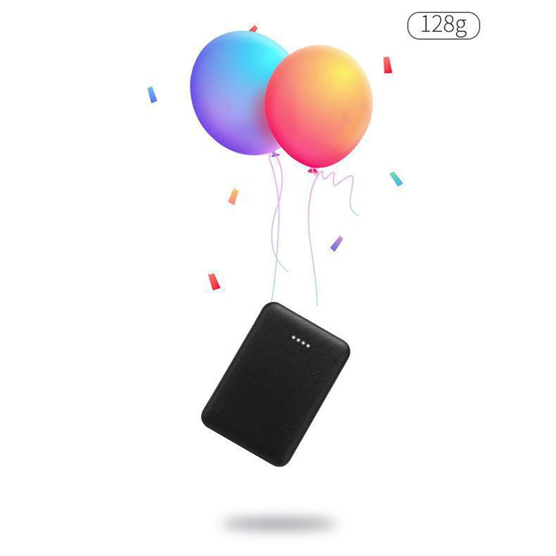 10000mAh Power Bank Fast Charging Portable External Battery Ultra-Thin USB Charg