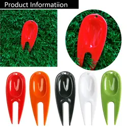 3Pcs Mini Size Golf Fork Lightweight Golf Pitchfork Anti-rust Golf Divot Repair Tool  Dig Golf Pitch