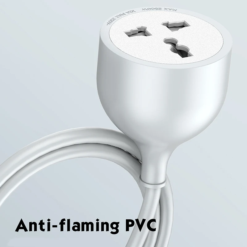 LDNIO SC1017  , 10a 2500W, 5M  ڵ,   ̾,  ÷, Ҳ  PVC  ڵ, Ȩ Ǽ 5m轺 ߿ ܼƮ  ڹٶ ǳ  弱 ⿬