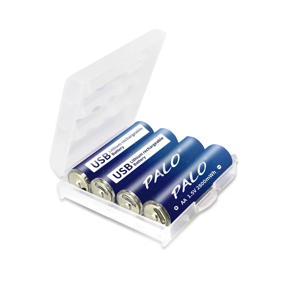 1.5v Usb Rechargeable Aa Batteries, Rechargeable Battery Palo