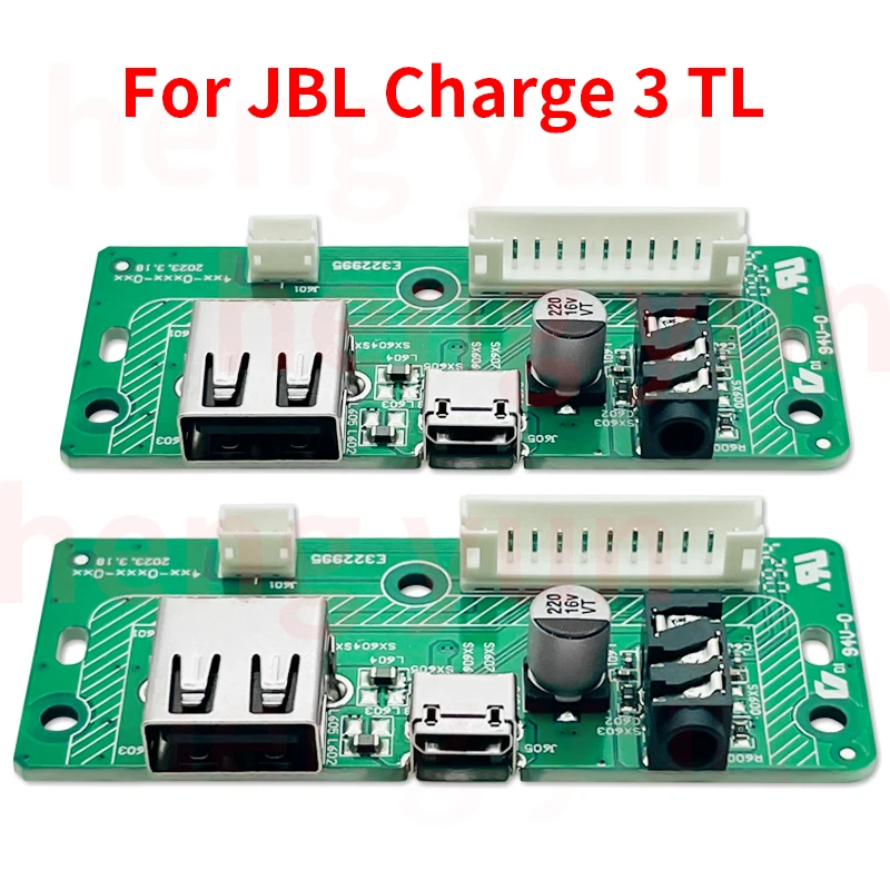 Scheda Alimentatore Ricambio Per JBL Charge 3 GG TL – USB 2.0 E Jack Audio