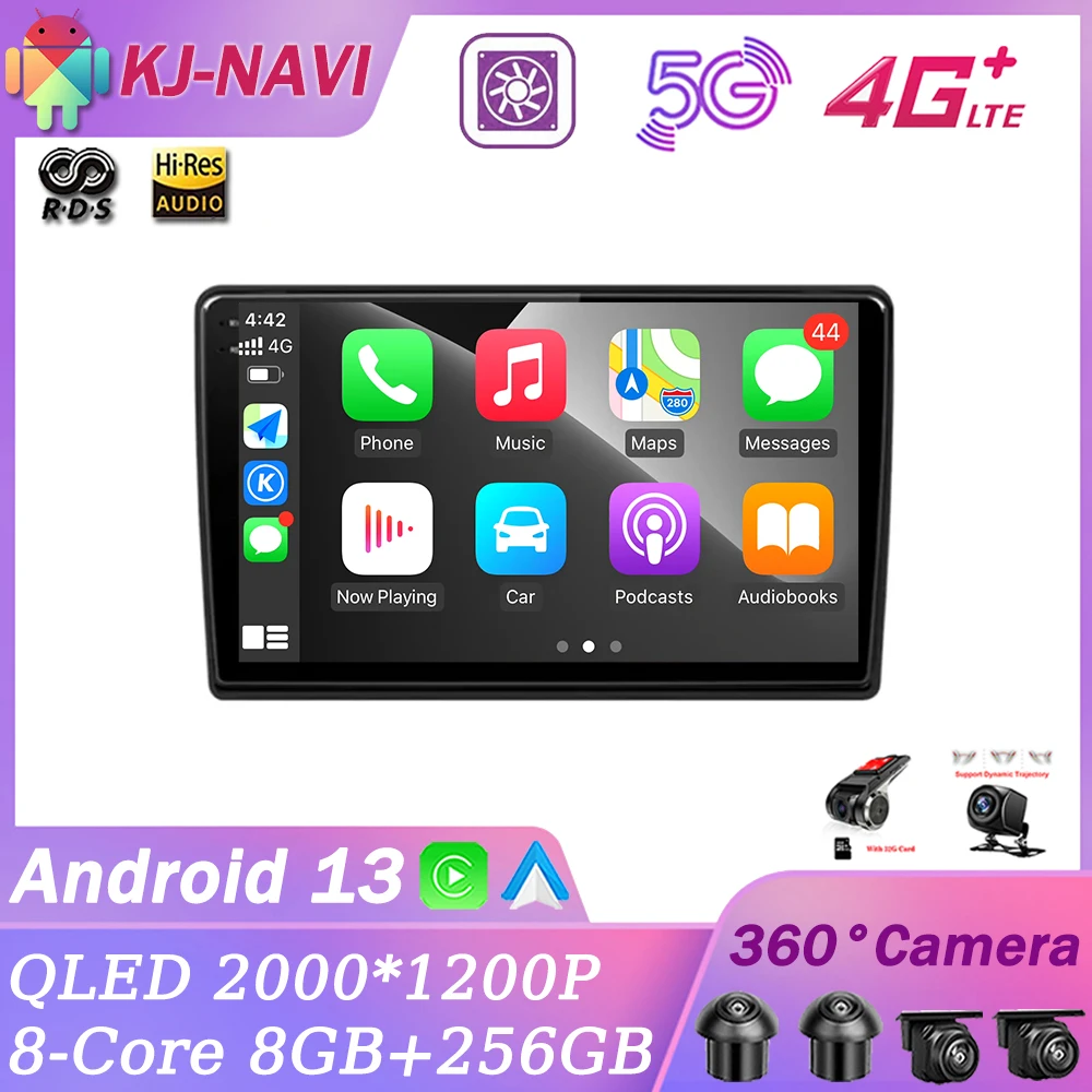 

9" Android 13 For GAZ Gazelle Next 2013 - 2021 Car Radio Multimedia Player Navigation GPS Carplay 4G WIFI