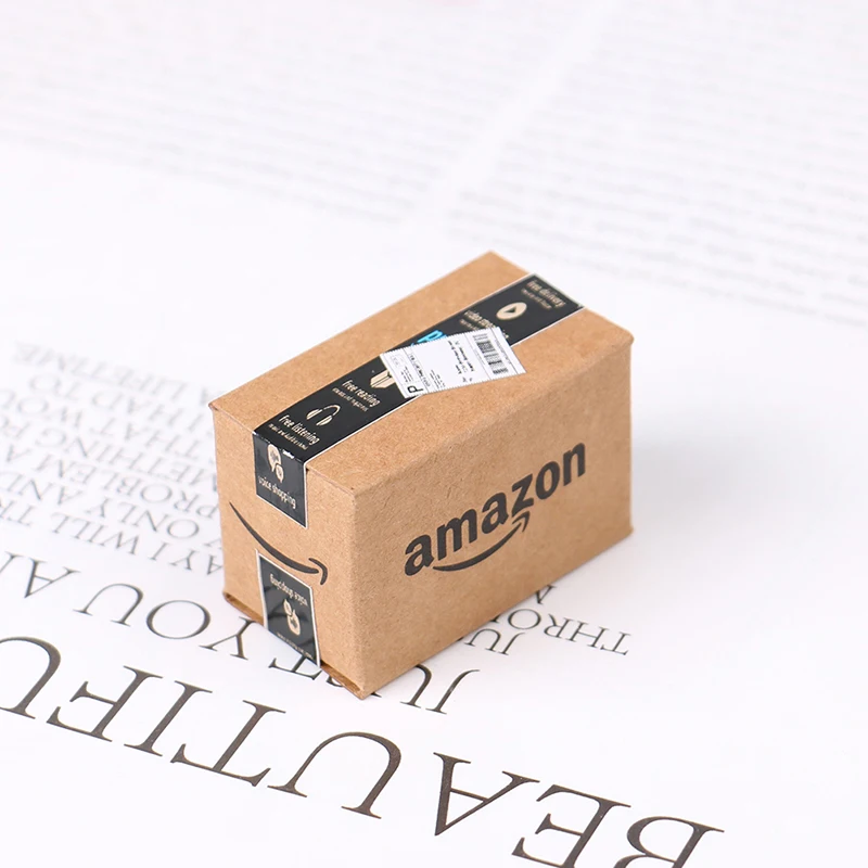 1:12 Dollhouse Miniature Package Mini Express Box Gift Box Modle Toys Paper Pretend Play Doll house Home Decor
