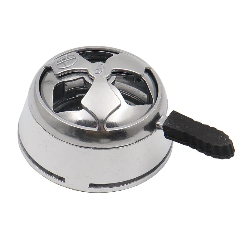 Silver Hookah Charcoal Holder Provost Heater Shisha Bowl Hookah Bowls Narguile Shisha Accessories Chicha Bar