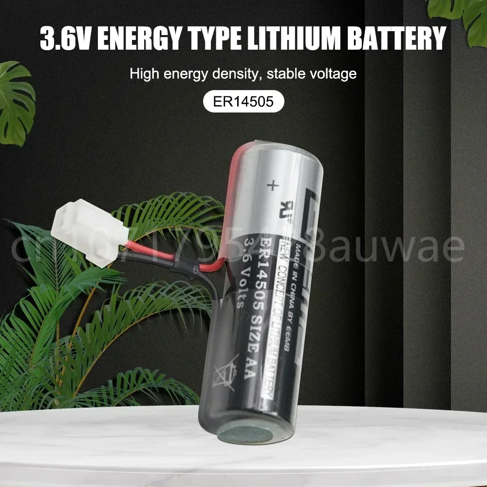 10PCS ER14505 ER14505H AA 3.6V 2400mAh Energy Lithium Battery Smart Meter Battery with Plug 2