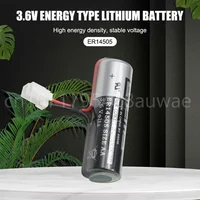 10PCS ER14505 ER14505H AA 3.6V 2400mAh Energy Lithium Battery Smart Meter Battery with Plug 2