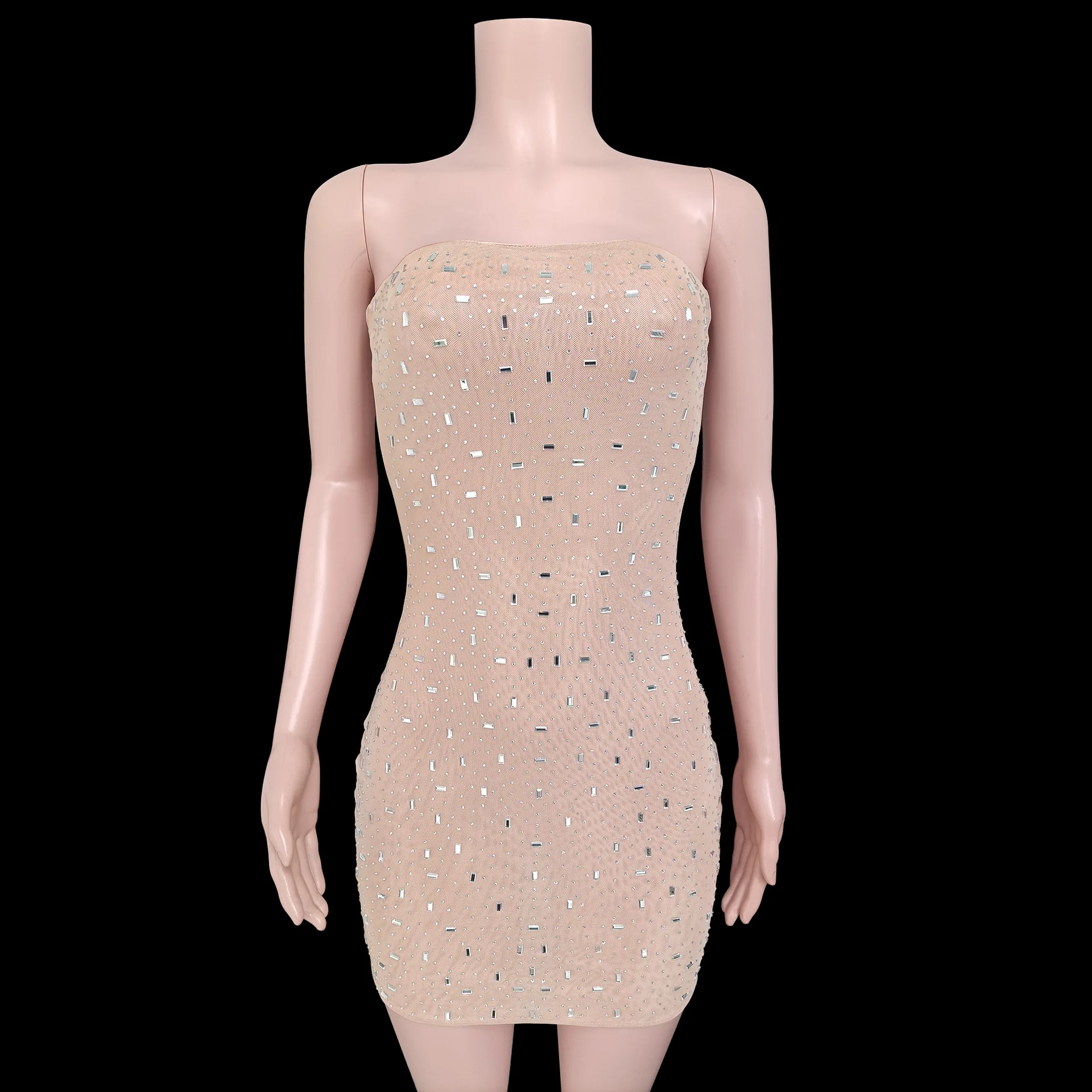 diamonds short dress