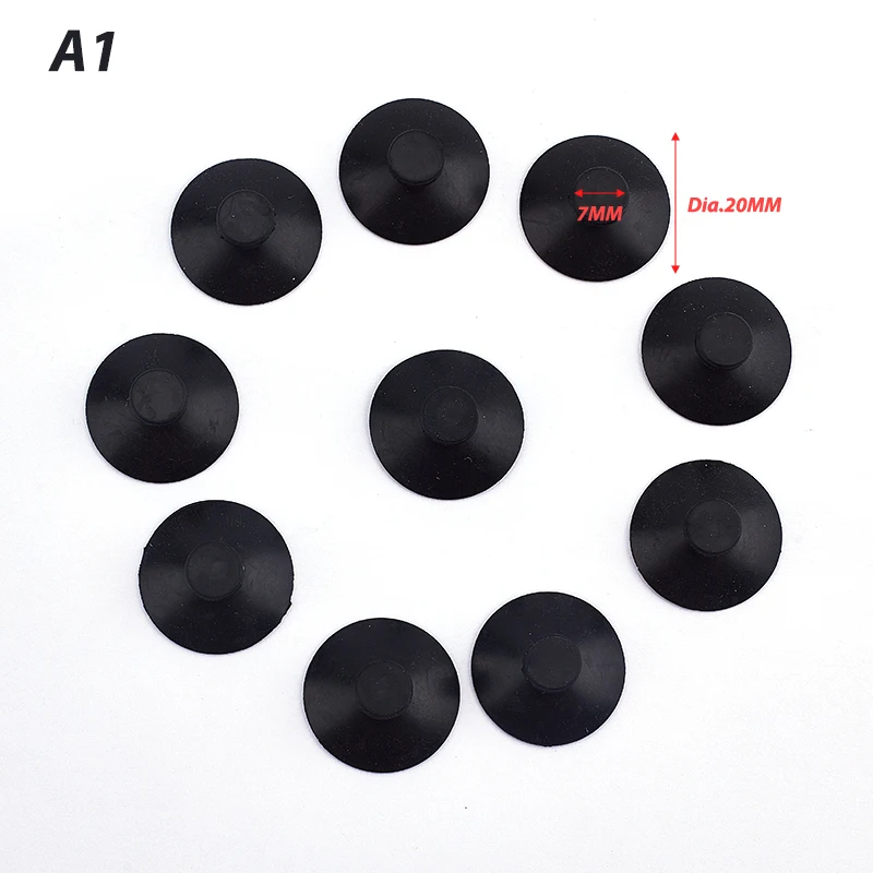 Aquarium Rubber Suction Cups 10Pcs For Submersible Pump Fountain Pump Fish Tank Filter Holder