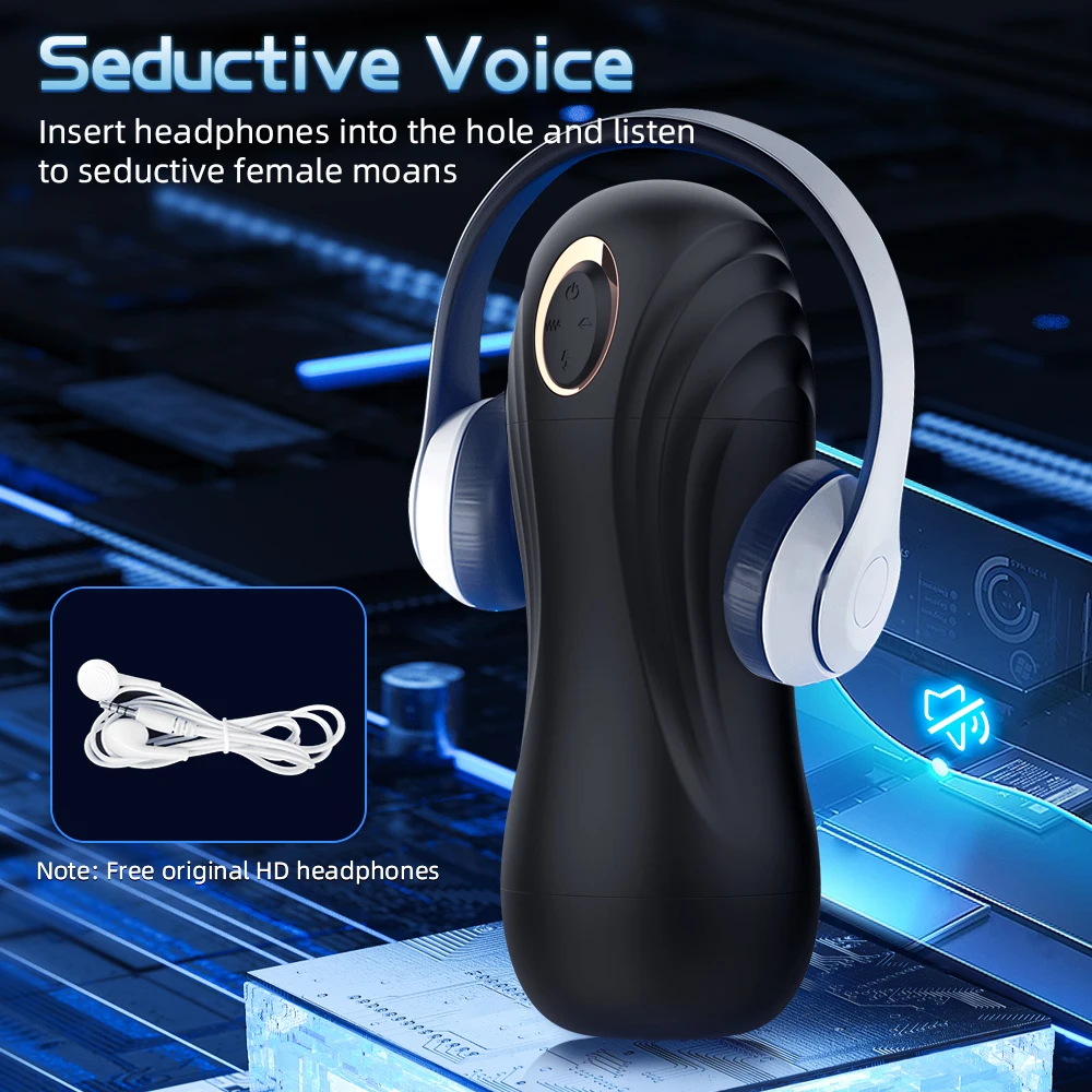 Automatic Male Masturbator With Sucking And Vibration Function_voghion.com