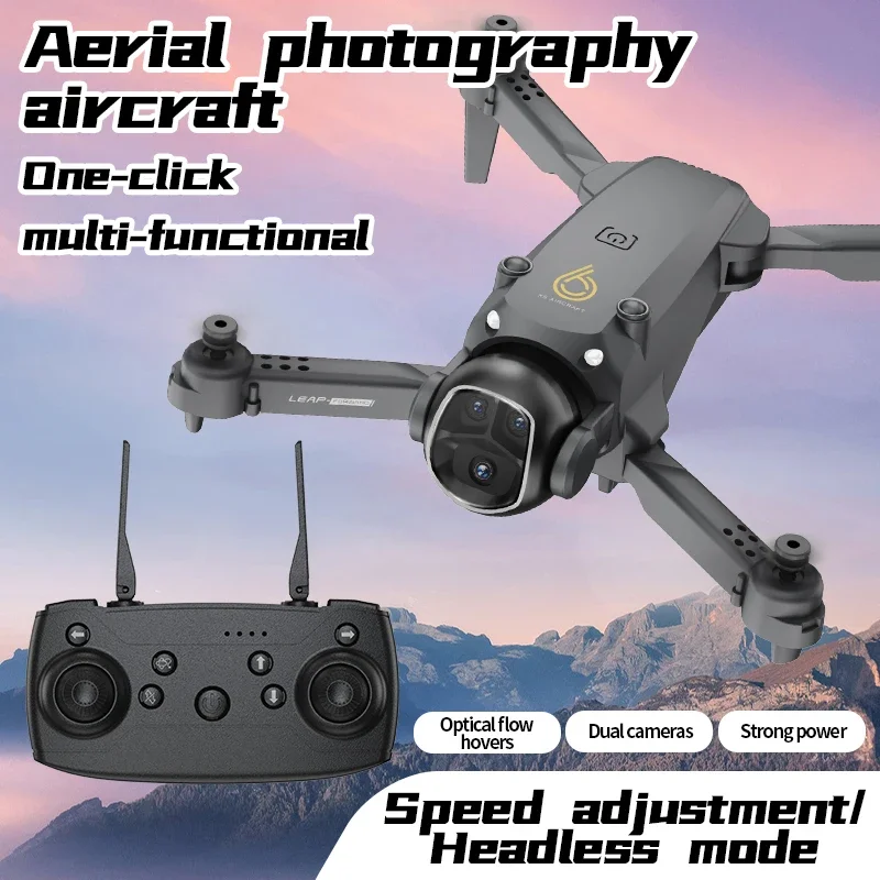 Drone FPV XS6 avec VR 1B - Caméra HD, 2 Batteries, Course